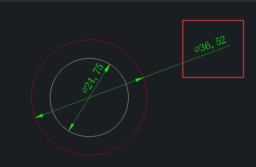 cad直径标注怎么设置成水平,cad标注不显示直径符号怎么办