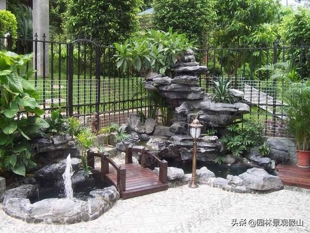假山流水喷泉前景,假山流水喷泉景观落地大摆件弊端