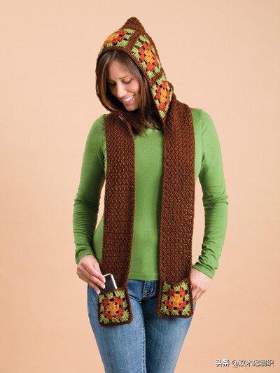 今年最流行有帽子的围巾,最新款式的帽子围巾