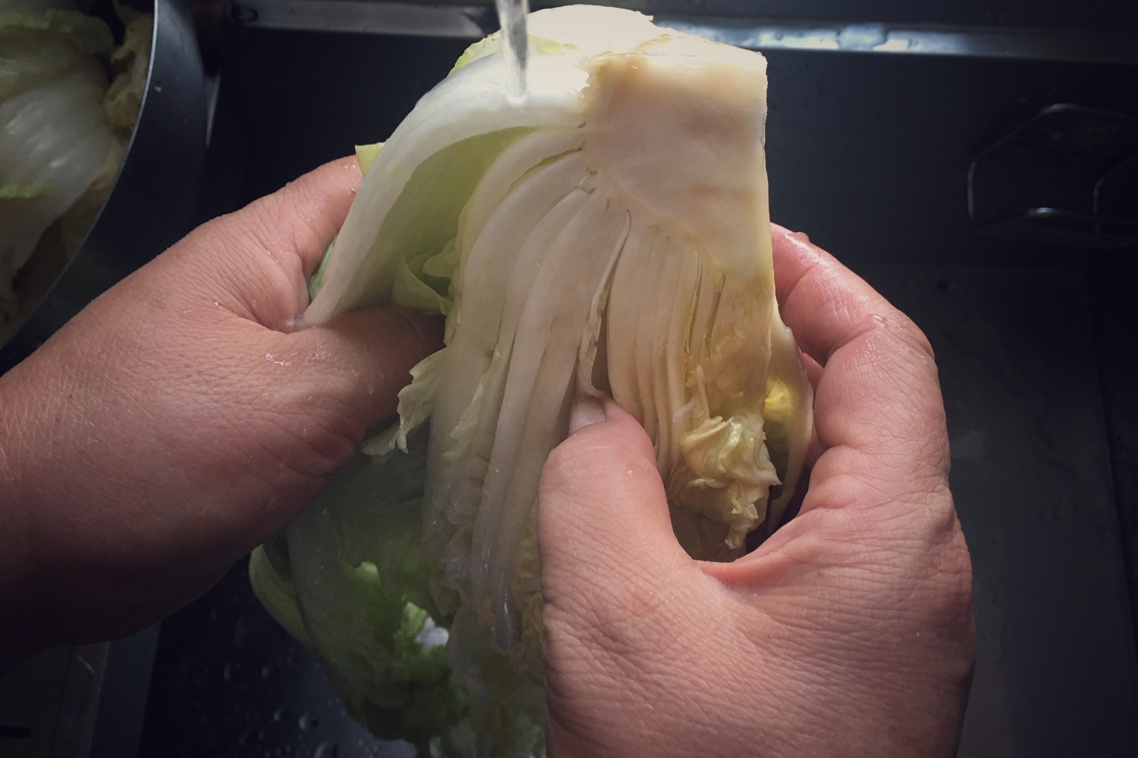 兴森一家制作韩国正宗泡菜全过程,韩国泡菜酸甜萝卜做法