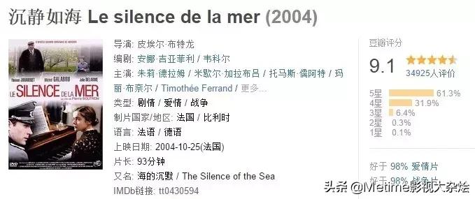 十部顶级感人德国电影,推荐德国最好看的八部电影