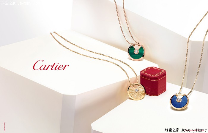 卡地亚护身符满钻项链,卡地亚护身符项链哪个色最好看