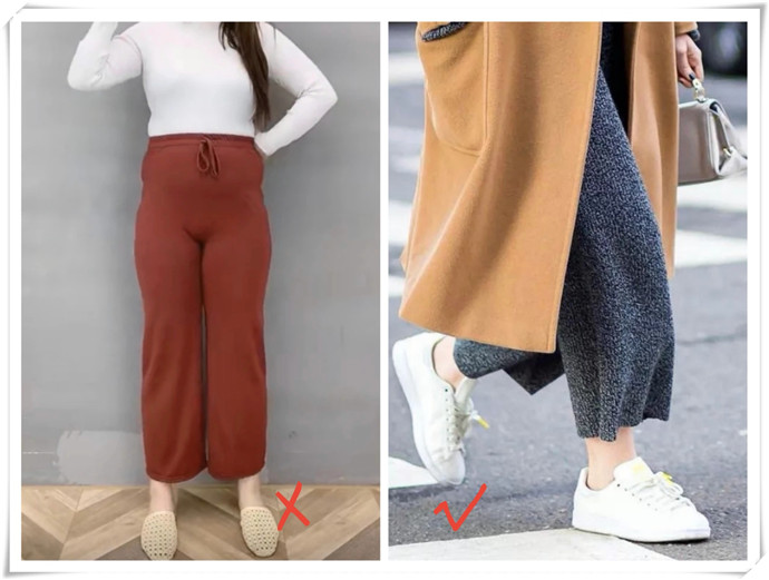 长大衣可以搭配长阔腿裤吗,长大衣阔腿裤优雅高级谁穿谁美