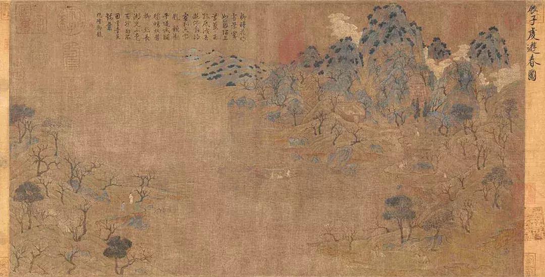 历代著名画家画春天,画家笔下的春天图片