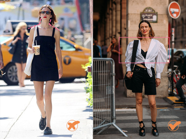 如何穿搭改善溜肩,长脖子溜肩怎么穿衣才好看