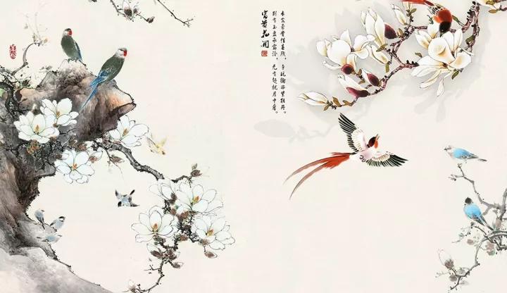 工笔画花鸟画白描技法,工笔画技法基础常用线描技法