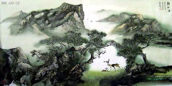 禅诗书法十首,禅诗书法