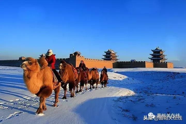 雪就这样悄无声息,开始期待冬天的嘉峪关了