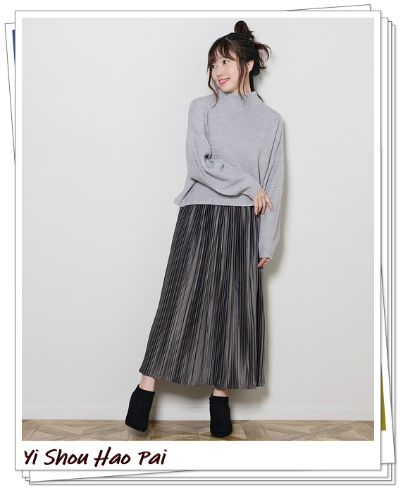 半身百褶裙的穿搭方法冬款,百褶半身裙穿搭秋冬小个子