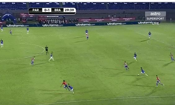 巴西主场3-0击败巴拉圭,巴西2:0胜哥斯达黎加