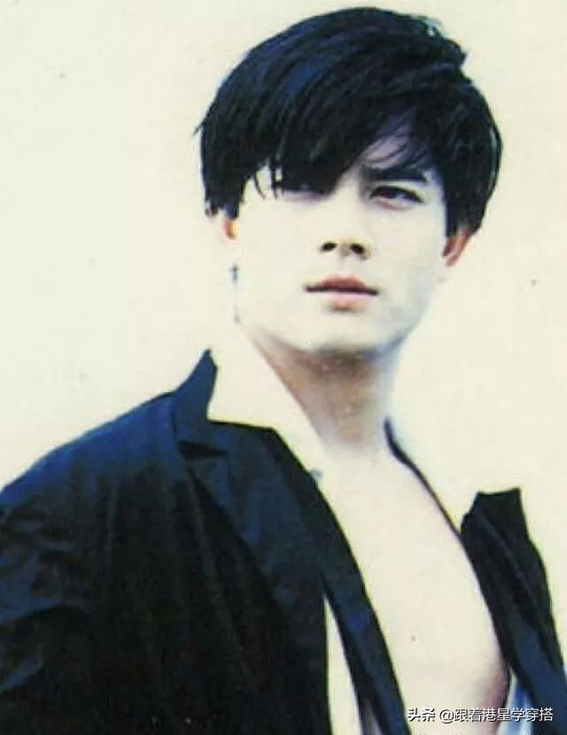 黎明原振侠西装,黎明原振侠穿搭黑皮衣