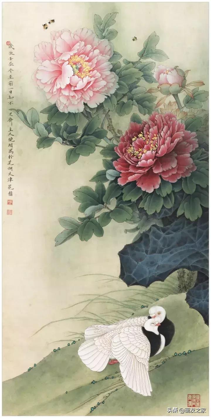 工笔画零基础叶子的画法步骤图,工笔画零基础入门教程步骤图