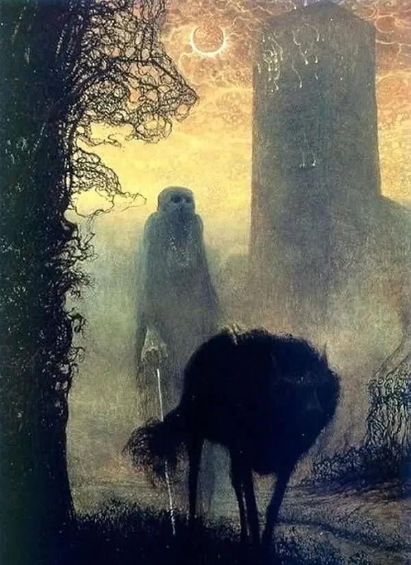 男子亲历7分钟死亡,复活后画出“死亡世界”,却神似《山海经》