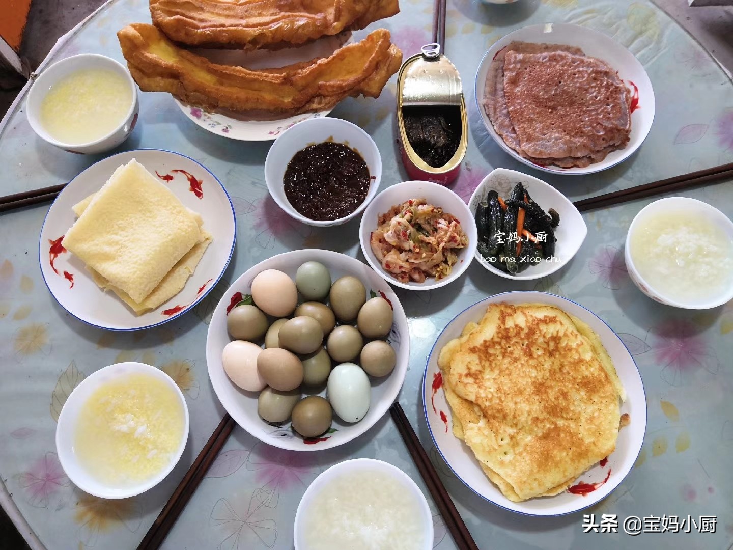 记录在娘家吃吃喝喝的美好时光,娘家最幸福的早餐