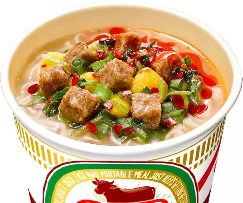 日清正宗兰州杯面,日清牛奶海鲜味杯面