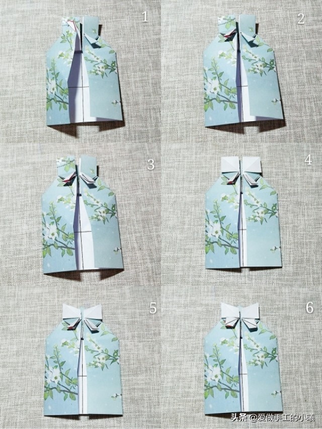好看的折纸信封怎么折,手工折纸教程折信封