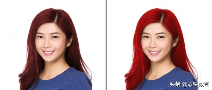 ps怎么给人物的头发上色,ps怎样给人物换头发