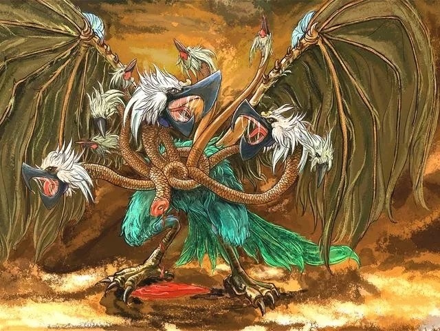 中国九头鸟之谜超出常规的九头鸟,天上九头鸟地上九头鸟来源