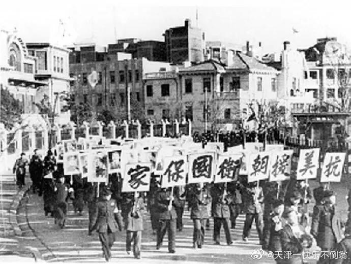 天津百年老街图,百年天津老照片