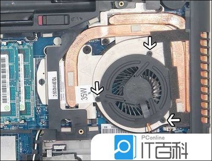 笔记本散热风扇拆卸教程,如何拆解笔记本散热风扇
