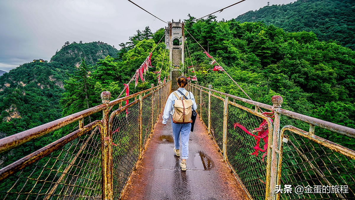 中国道教十大名山崆峒山景点图片,游览崆峒山道观走哪条路线