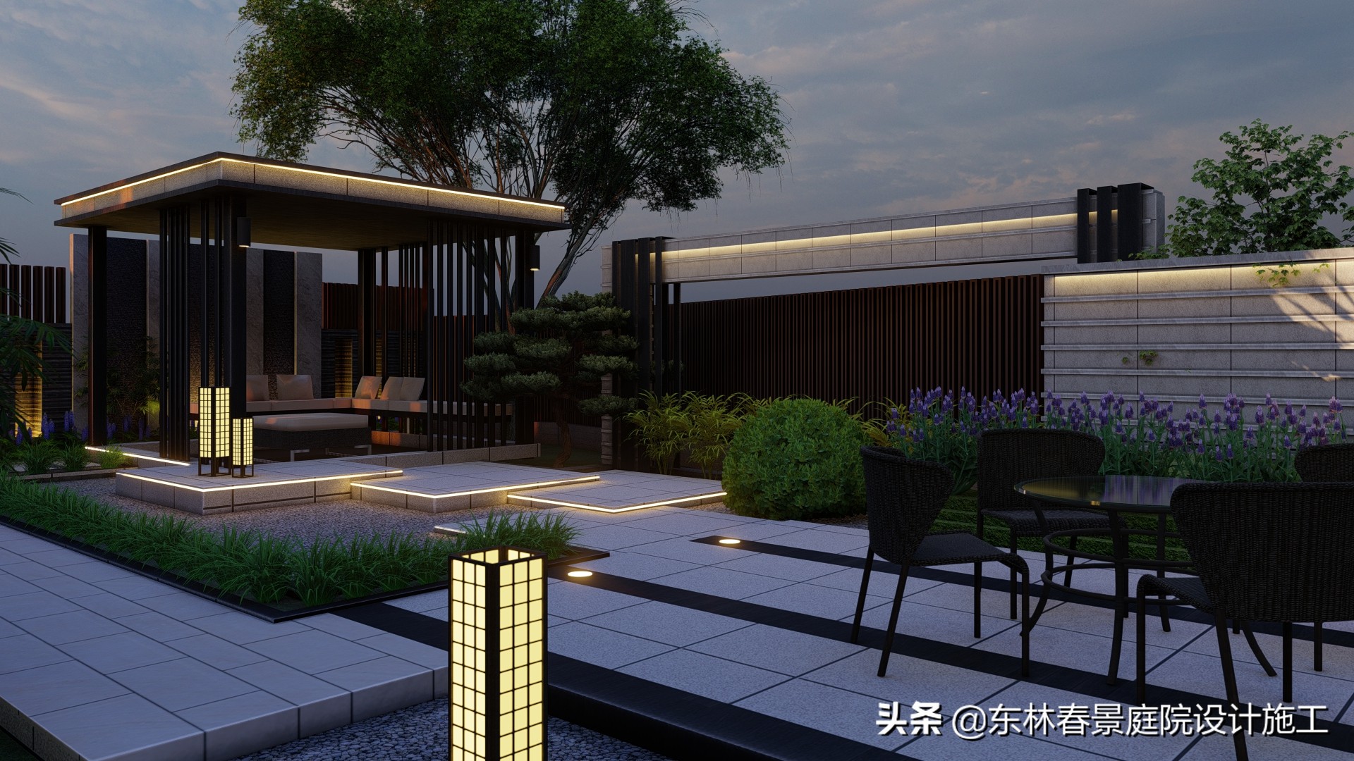 别墅庭院设计案例,各种别墅设计大全