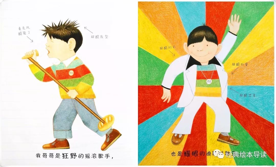 弟弟帅气眼神,弟弟眼中的哥哥