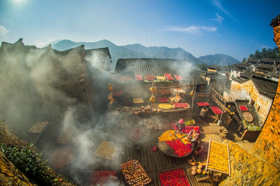 婺源篁岭晒秋节开幕式,篁岭第八届晒秋节