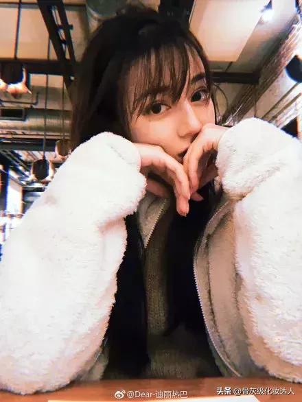 热巴沉迷刘海是真的吗,热巴有刘海与没刘海的对比