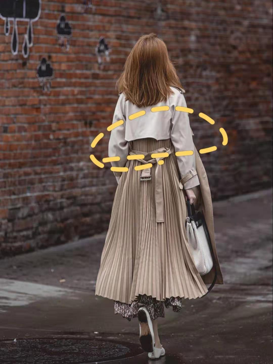 秋季流行的风衣穿搭,秋季风衣经典穿搭