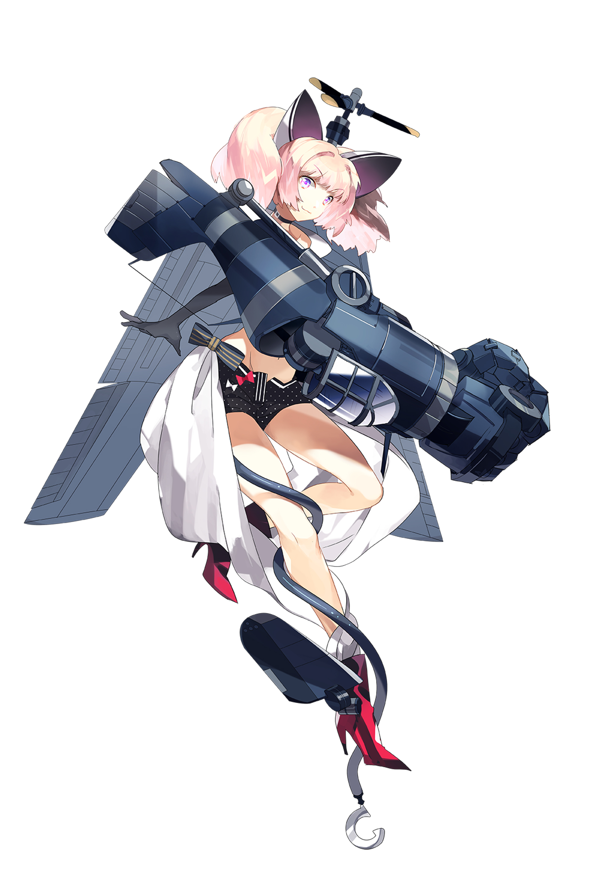 《苍穹战线》超过百种萌点各异的机娘，精美立绘原画插画卡牌欣赏