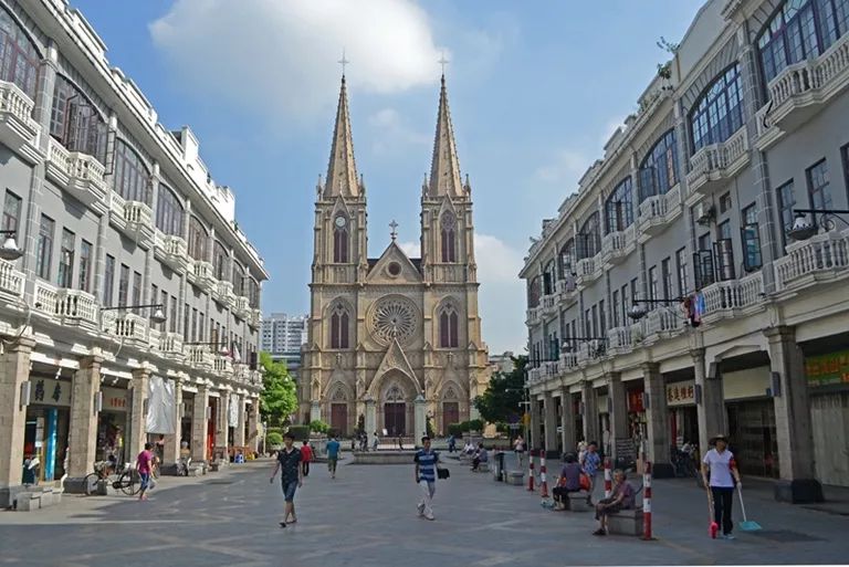 广州最宏伟的基督教堂,广州最出名的天主教堂