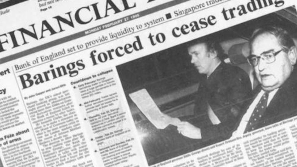 巴林银行倒闭的时间,巴林银行倒闭原因有哪些