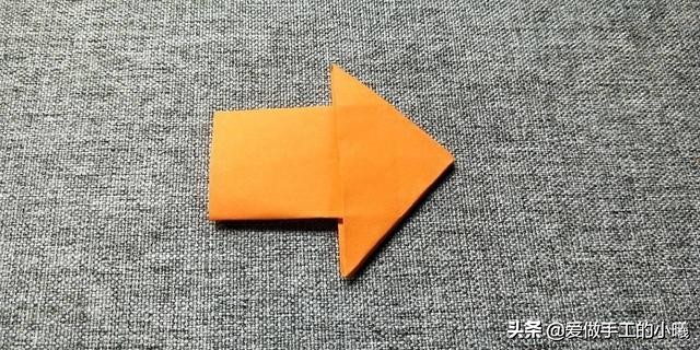 书签折纸简单慢动作,用纸怎么叠箭头书签