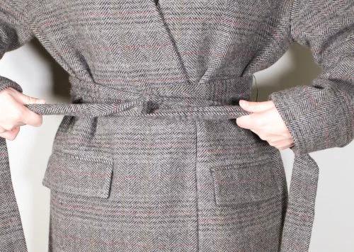 大衣腰带显瘦,大衣腰带的7种系法简单