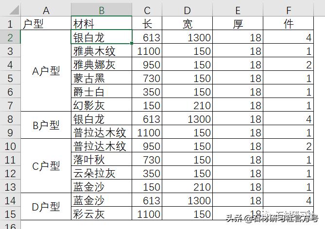 Excel技巧2|石材人知道这几个技巧，从此少加班