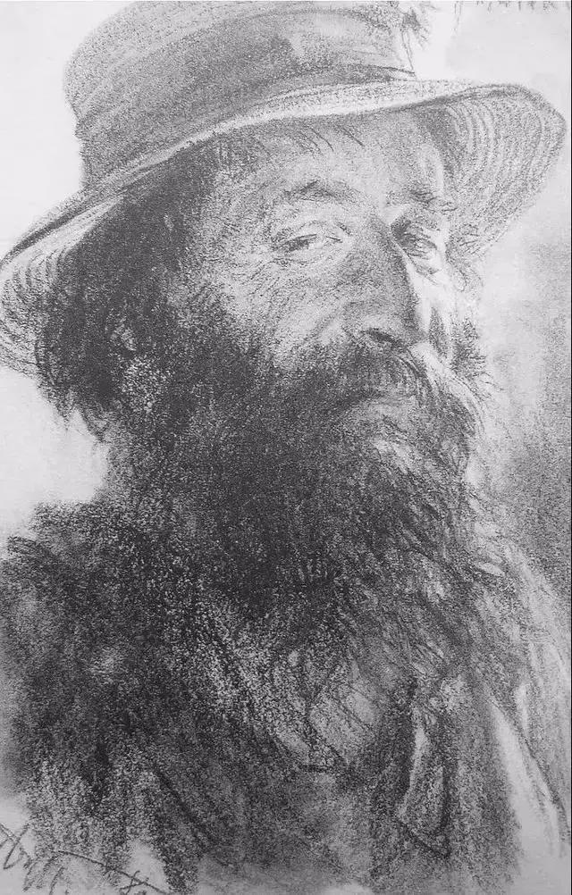 门采尔风景速写高清大图,速写临摹大师作品