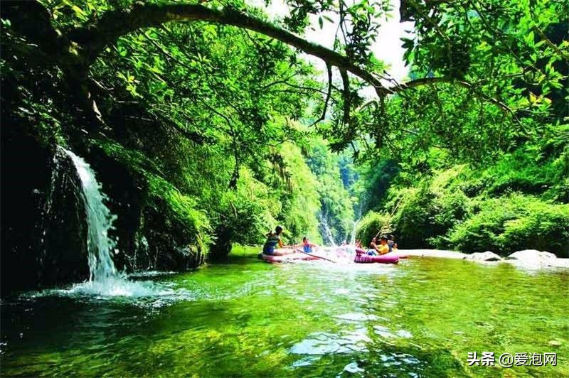 贵州最美漂流,贵州最美的溪水山水美景
