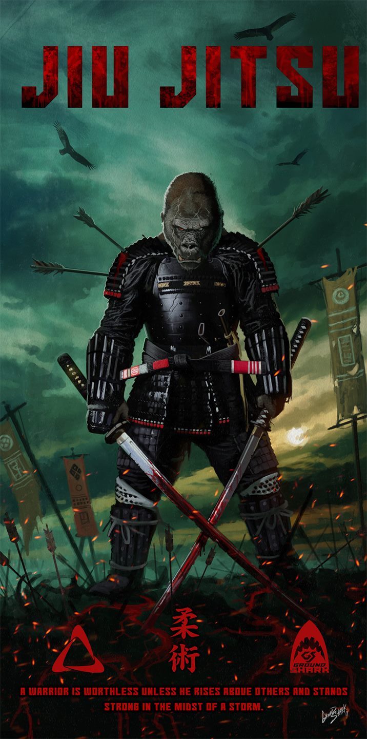 会巴西柔术的动物有多酷？让GroundShark（陆地鲨）告诉你