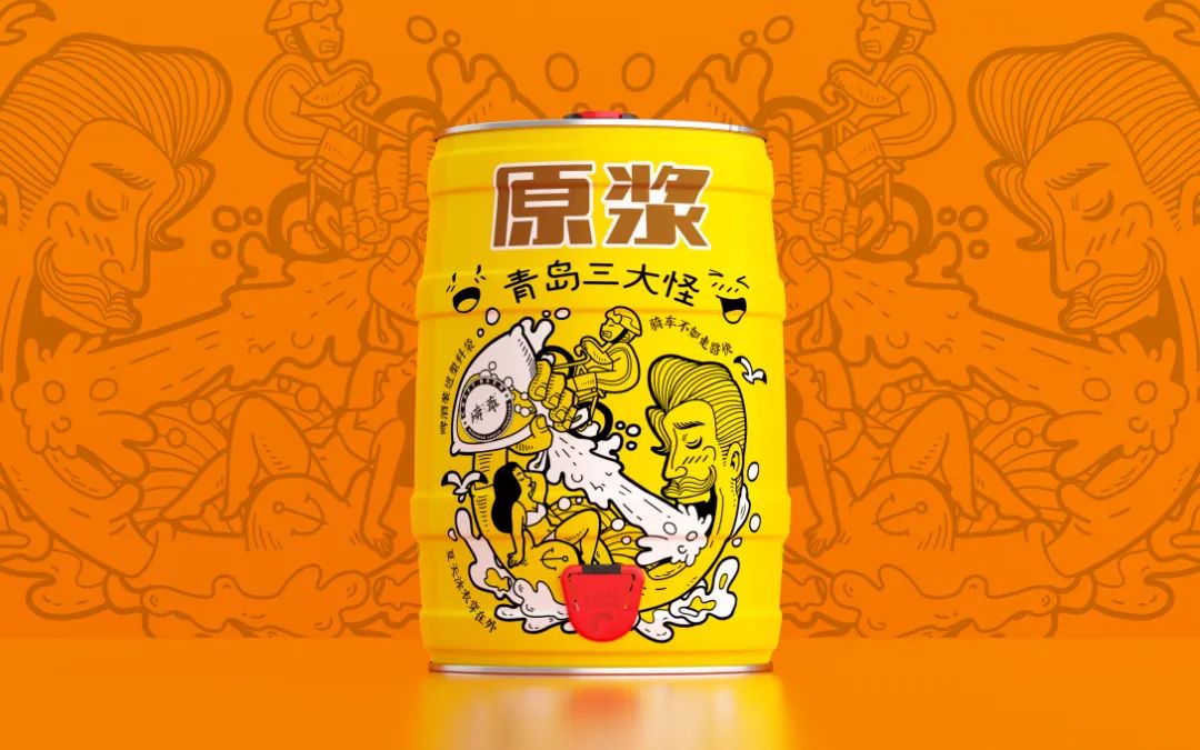 打破常规思维创新,口碑好的精酿啤酒包装设计图片