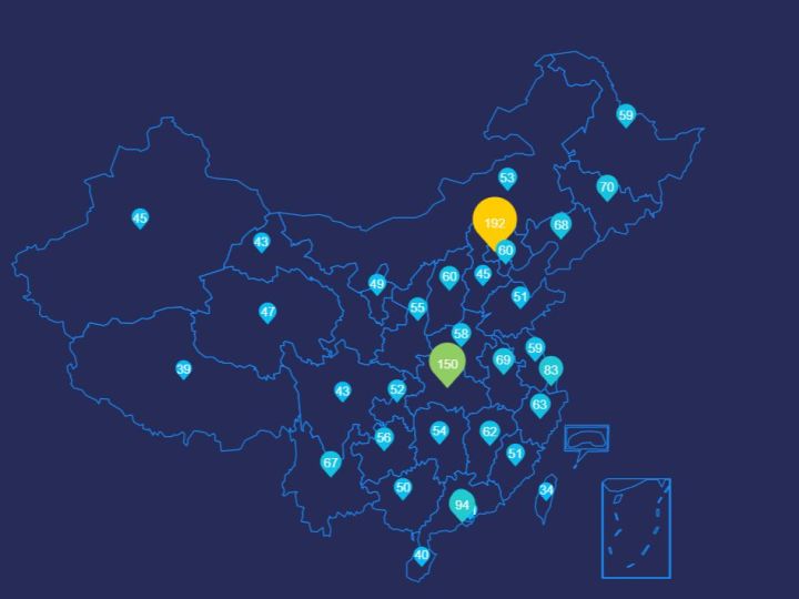 疫情地图怎么做，用这个工具在地图上玩出了花