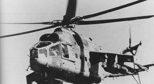 苏联武装直升机米24,米24雌鹿武装直升机哪一年装备的