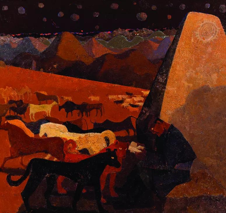 第十三届全国美术作品展油画作品,全国第十一届绘画展油画作品