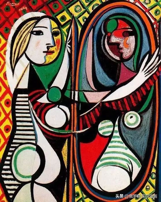 绘画毕加索二次创作经典作品,毕加索最著名的十幅画图片