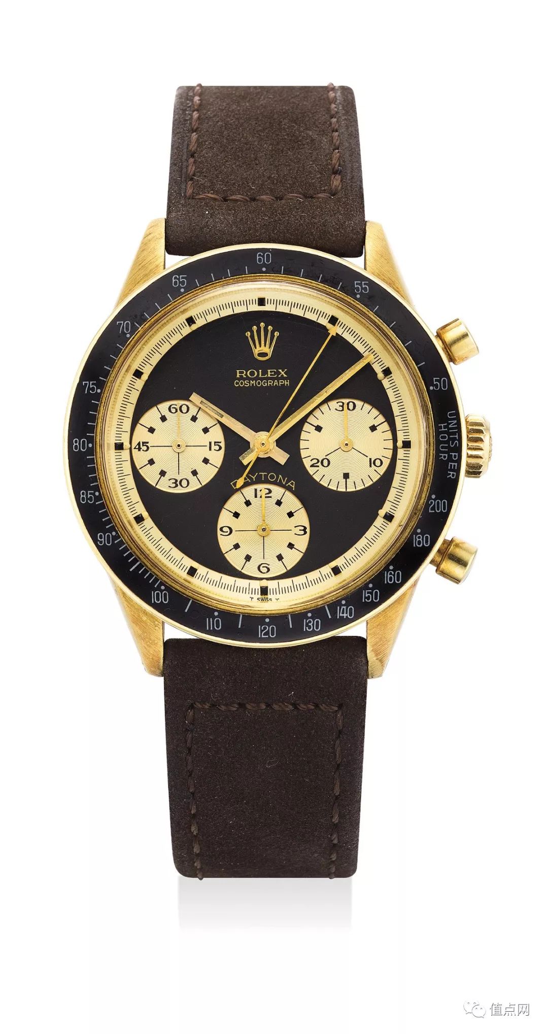 变种PaulNewman!黑底金圈特别版地通拿RMB530万成交