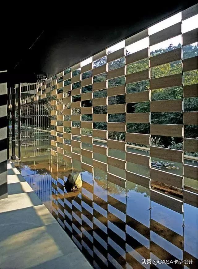 禅意格栅,禅意木格栅图片