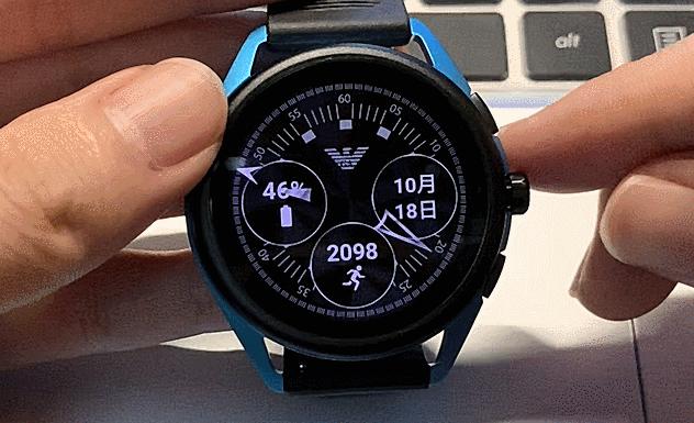 阿玛尼智能腕表第五代,阿玛尼智能手表第四代art5006