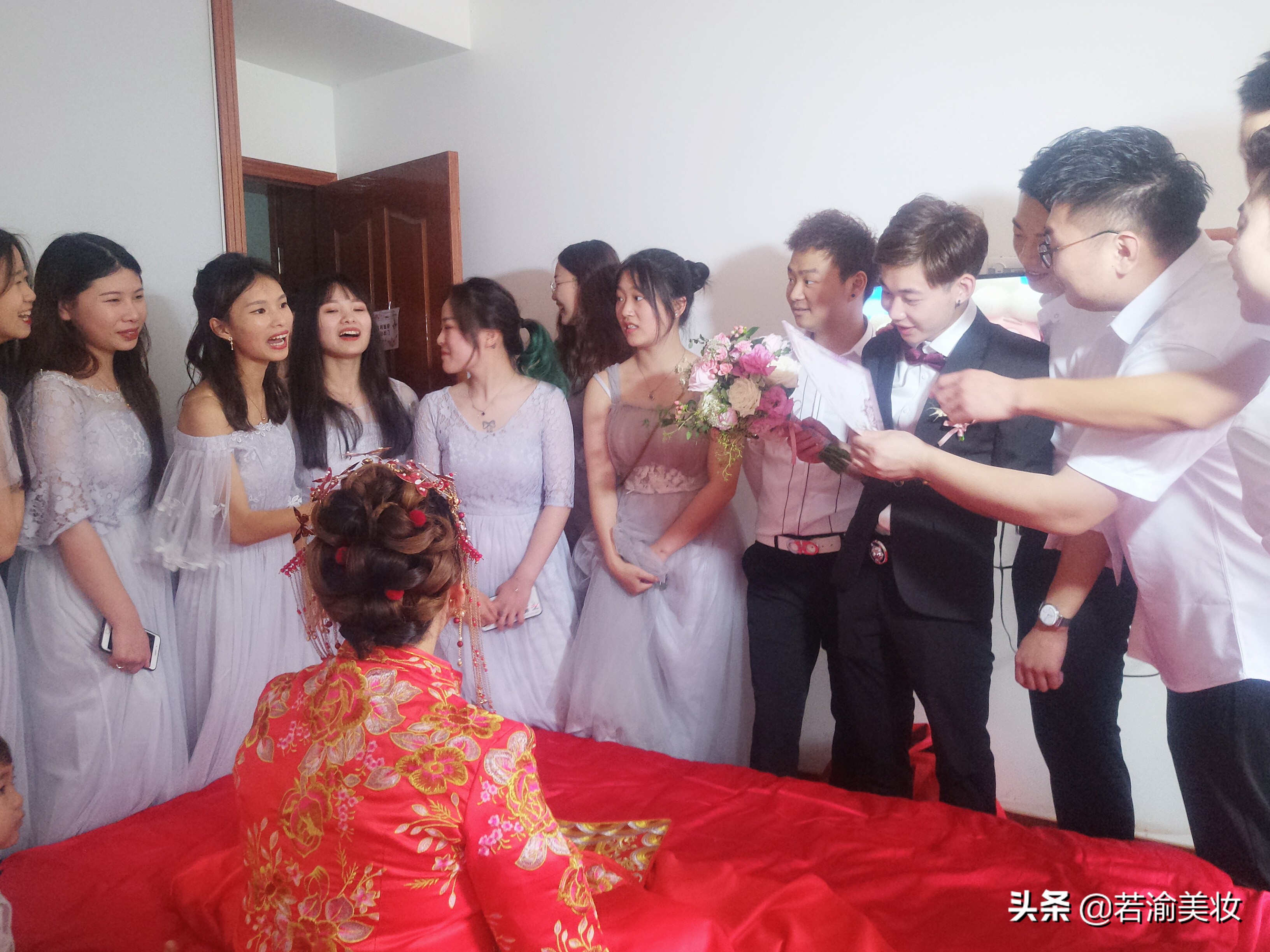 中式婚礼迎亲堵门游戏大全,婚礼堵门游戏