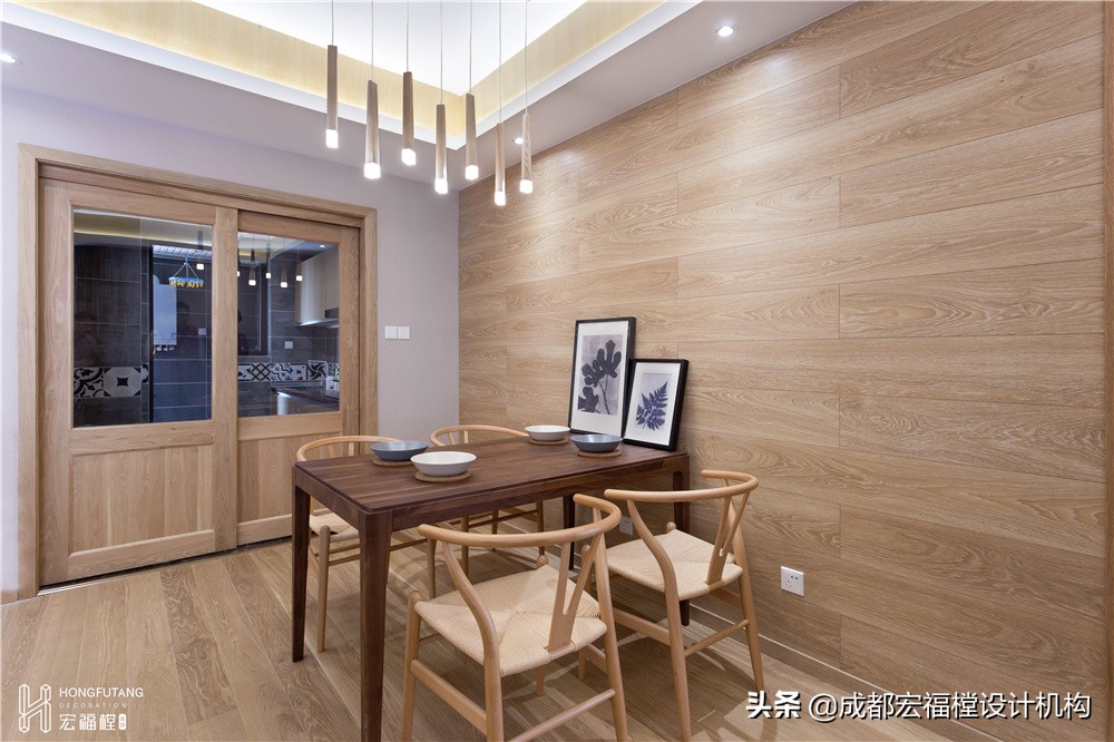 日式简约风格的家,三居室的日式风格