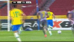 巴西2比0胜塞尔维亚内马尔被踢,梅西3比2绝杀巴西瞬间